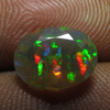 7x9 mm - Oval Cut Unique Pcs Brown Black - AAAAAAAAA - Ethiopian Welo Opal Super Sparkle Awesome Amazing Full Colour Fire